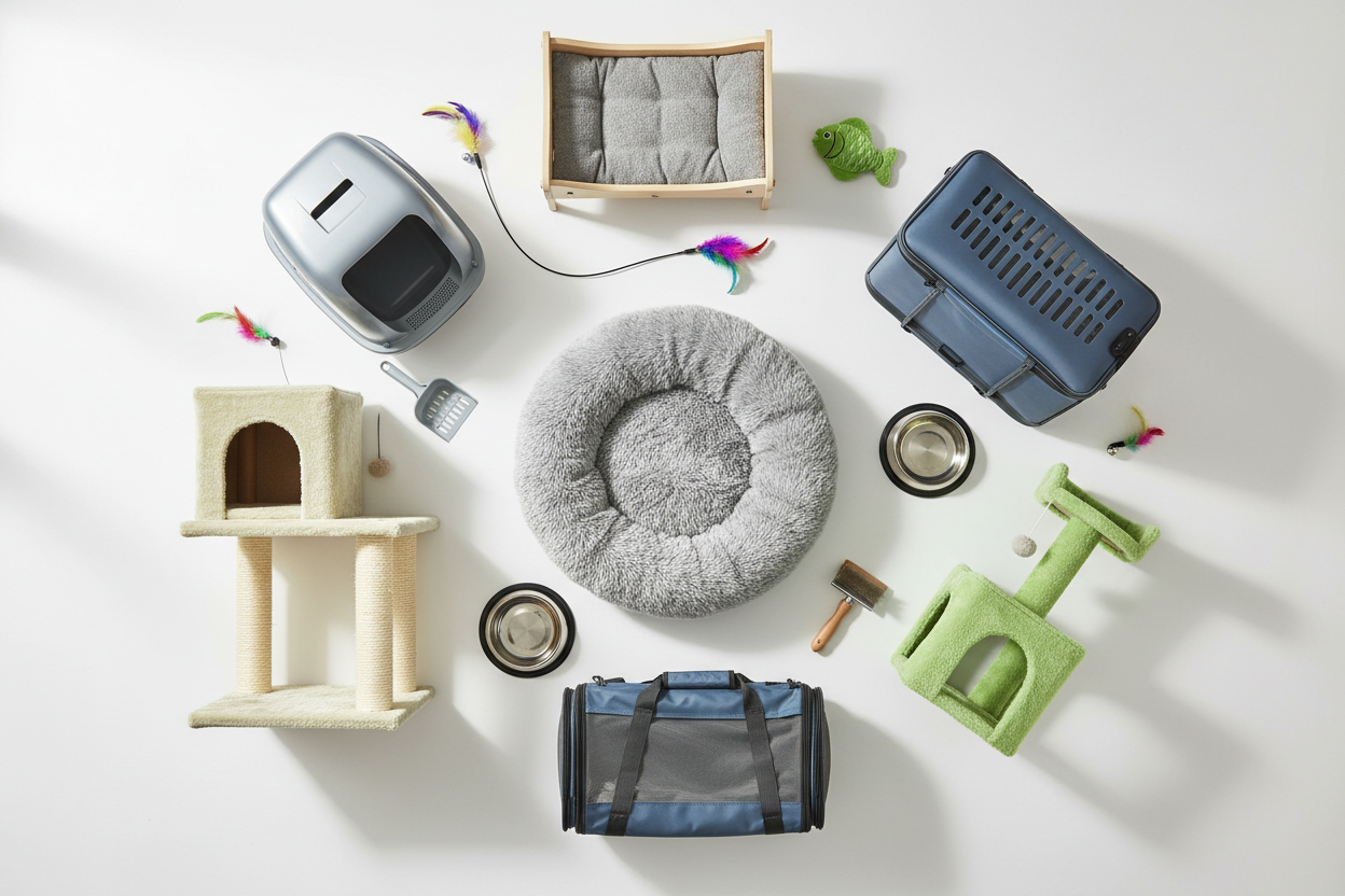 Top 10 Must-Have Cat Supplies for Indoor Cats (Comfort, Health & Happiness)