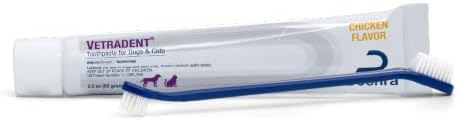 Vetradent Toothpaste (Double-Headed Toothbrush Included), 2.3 oz