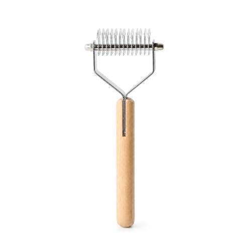 ROCK APE Undercoat Rake for Dogs & Cats, Double-Sided Dematting Comb