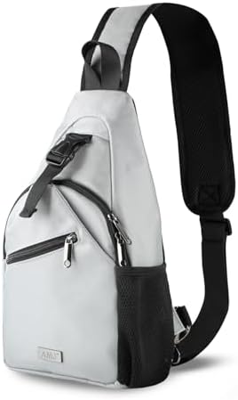Tactical Chest Sling Bag for Men,Theft Crossbody Bag,Lightweight Hiking Shoulder Pack for Cycling, Travel, Camping