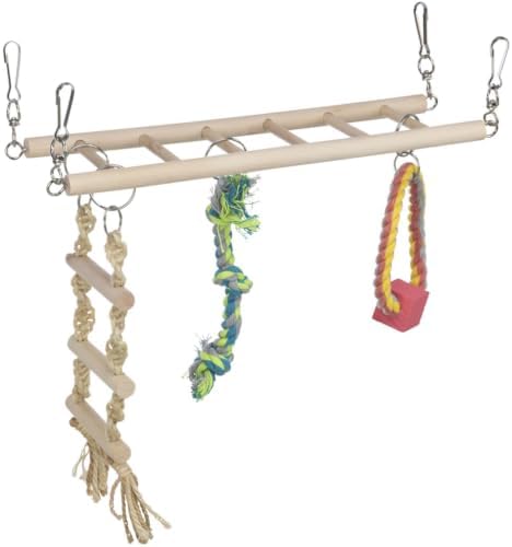 Trixie Small Animal Suspension Bridge, Cage Accessories, Pet Toys for Rats, Ferrets 35 x 15cm