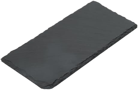 Reptiles Slate Rocks, Basking Surface Reptile Basking Platform, Enhances Climbing Activity, 9.84"x4.72", Black Gray