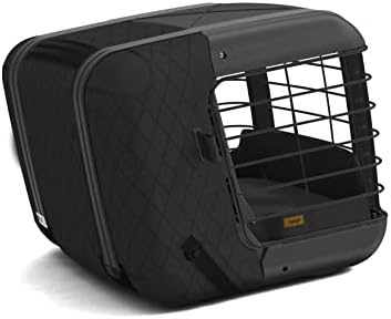4pets Caree Black Series | Crash-Tested Dog & Cat Car Seat Carrier | Box Only | TUV Certified | ISOFIX/Seat Belt Compatible | Fits Car, SUV & Truck | Up to 33 lbs | Soft Washable Cushion