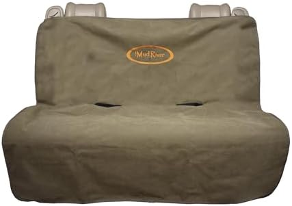 Mud River Brown Two Barrel Double Seat Cover