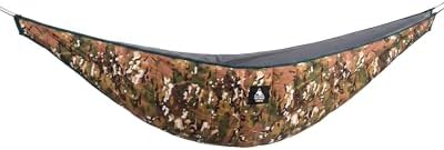 OneTigris Hideout Hammock Underquilt, Lightweight 4 Season Hammock Gear for Camping, Hiking, Backpacking, Travel, Beach, Backyard, Patio, Portable