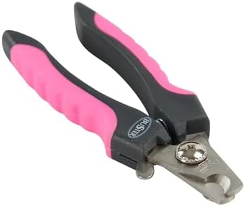 Kruuse Buster Professional Dog Nail Clipper – Small Size – Safe & Easy Pet Nail Trimmer for Small Dogs & Cats – Sharp Stainless Steel Blades, Non-Slip Handle, Safety Guard – Vet-Recommended