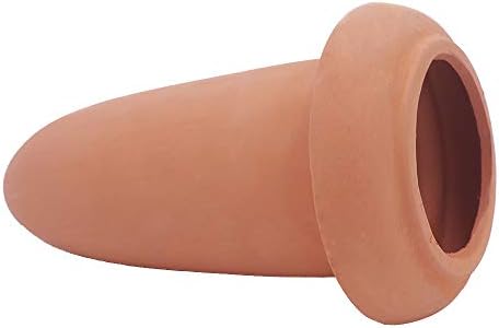 DOHO Ceramic Spawning Breed Cone for Discus Fish and Angelfish Fish Breeding Cones Cave 7 Inches