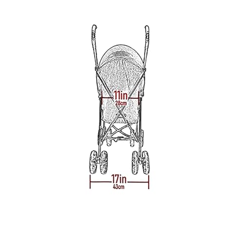 Pet Gear Travel Lite Plus Stroller, Compact, Easy Fold, No Assembly Required, Large Wheels for Cats and Dogs up to 15 pounds, Light Pink