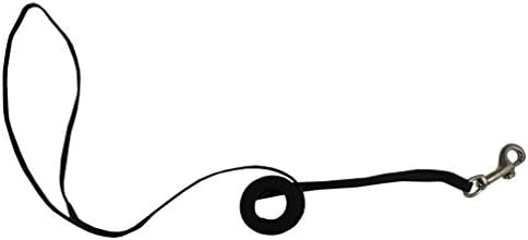 Professional Cordo-Hyde Snap Lead, 3/8-Inch Wide x 42-Inch Long, Black