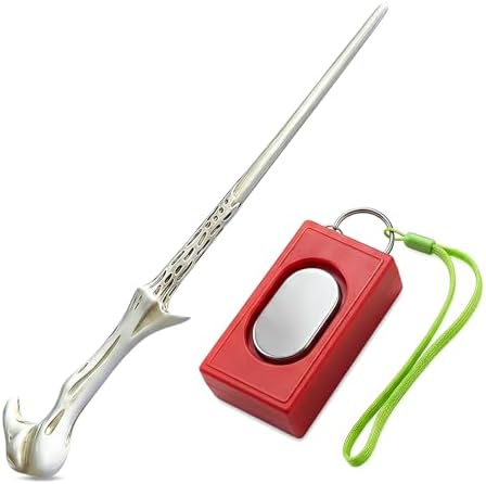 Bird Training Clicker Kit with Target Stick, Resin Training Stick & Wrist Strap Clicker for Parrots, Parakeets, Conures, Cockatiels, Lovebirds (White & Red)