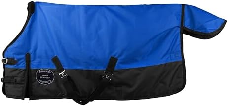 Showman Adjustable 48"-54" Pony/Yearling 1200 Denier Turnout Blanket