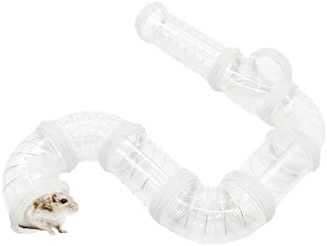 Hamster Tunnel Tubes DIY Toys Cage Accessories for Dwarf Gerbils