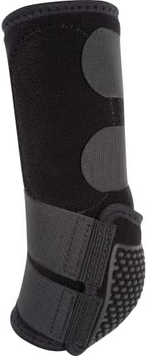 Classic Equine Flexion by Legacy2 Hind Support Horse Boots, Black, Large