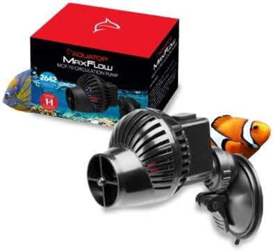 Aquatop MaxFlow Aquarium Circulation Pump 2,642 GPH - Ideal for Fish Tanks 125-250 Gallons - Powerful and Efficient Water Movement, MCP-10