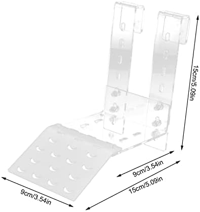 Zerodis Turtle Basking, Transparent Tortoise Resting Terrace Aquatic Reptile Basking Turtle Hanging Ramp Climbing Shelf for Aquarium(TA)