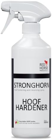 Stronghorn Hoof Hardener - Horse Hoof Hardener & Cleansing Spray (500ml) | Sole Strengthening Formula | Non-Caustic Spray for Soft Soles & Weak Horn | Formalin-Free