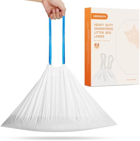 Meowant Cat Litter Box Liners for Automatic Cat Litter Box, Heavy Duty