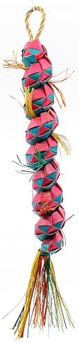 Planet Pleasures Caterpillar 12" Medium Bird Toy