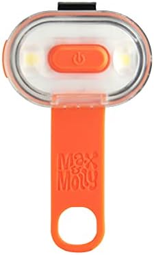 Max & Molly USB Rechargeable LED Dog Collar Light - Waterproof Safety Light for Night Walks, Hiking, Running, Biking