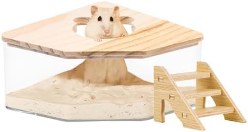 Hamster Sand Bath Container with Ladder, 1 Count