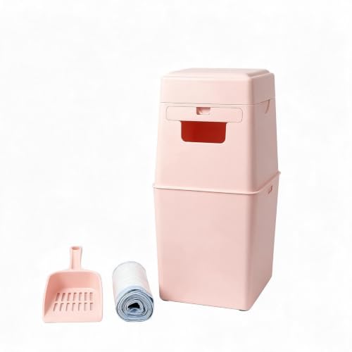 Cat Litter Box Waste Disposal System for Odor Control  Disposal Bin Can