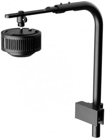 KASSRAY V9 with Cable‑Hiding Stand 96W Full Spectrum Reef Coral Light, 70° & 90° Replaceable Lenses, 6‑Channel Dimmable Saltwater Light for Coral Growth & Color Enhancement, for LPS SPS Reef Tank