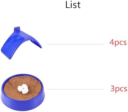 Pigeon Supplies Set,3Pcs Bird Breeding Nest Bird Eggs Mat