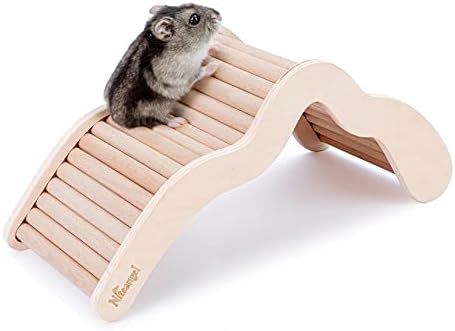 Niteangel Hamster Climbing Bridge Ladder for Hamster Aryclic SandBath Box or Other Small-Sized Pets