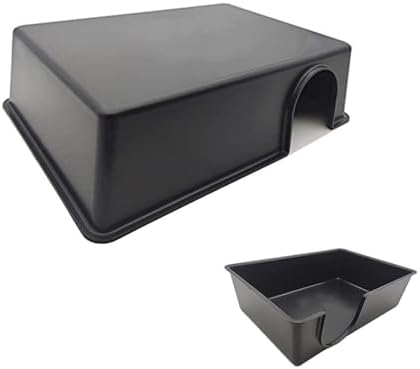 Amypet Different Size Reptile Use Hide Cave for Snakes,Reptiles, Ball Pythons Durable Material Easy to Clean 10.2 x7.48 x 2.75inch (L)