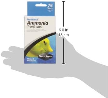 Seachem MultiTest: Ammonia 75 Tests