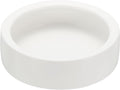 Reptile Food Bowl,Worm Water Dish Ceramic Pet Bowl 4In,White
