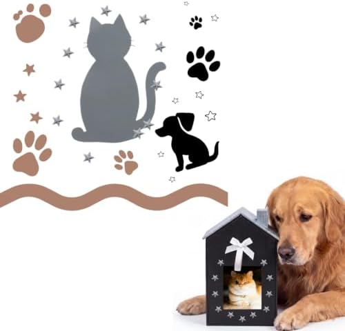 Pet Urn for Cat Dog Urns for Ashes Keepsake, Memorial Gifts for Loss Of Dog