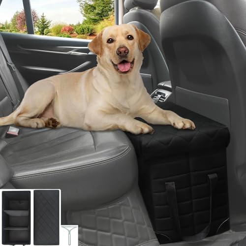 Car Back Seat Extender for Large Dogs up to 200lbs