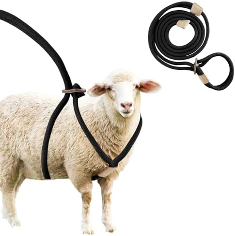 Goat Harness For Walking - Washable Goat Leash And Accessories - Livestock Supplies