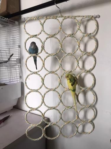 Rat Hammock for Cage Bird Bridge Perch Hamster Climbing Toy Rats Ladder