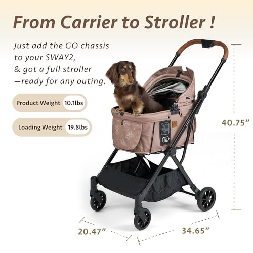 FikaGO-Exclusive GO PET Stroller Chassis