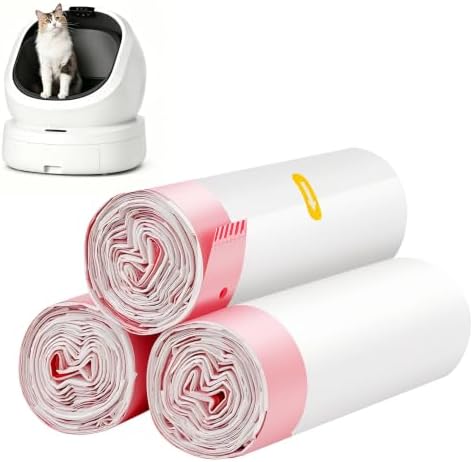 Litter Box Liner, 60 Pcs compatible with PETLIBRO Luma Automatic Cat Litter