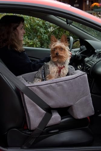 Pet Gear Lookout Booster Car Seat, Grey