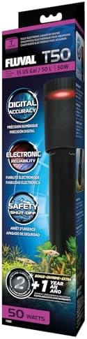 Fluval T150 Fully Electronic Heater for Freshwater Aquariums up to 45 Gal.