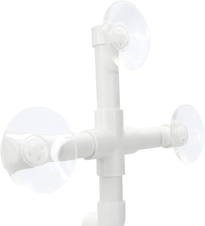 Bird Portable Suction Cup Shower Perch Window Wall Standing Platform - Image 6