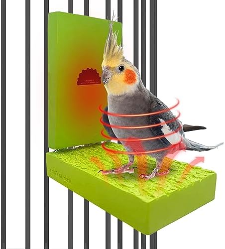 Bird Cage Heater Warmer Heated Bird Perch 2PCS Constant Temperature 12V 5W
