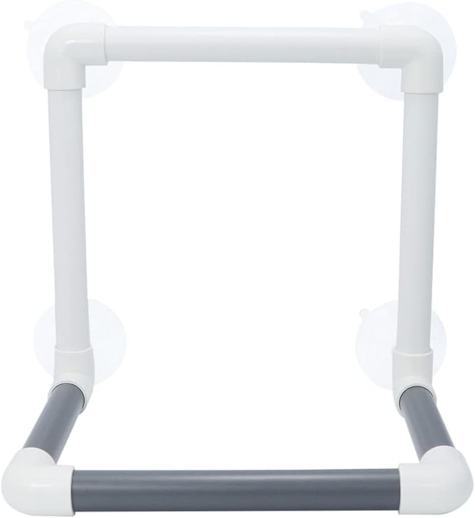 Bird Portable Suction Cup Shower Perch Parrot Window Wall Standing Platform - Image 3