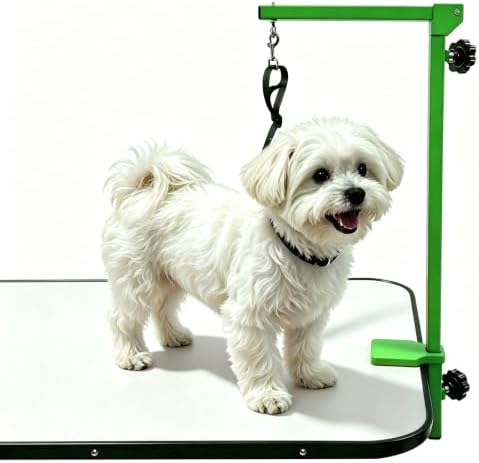 Iron Dog Grooming Arm with Clamp, Adjustable 25-47", Small/Medium