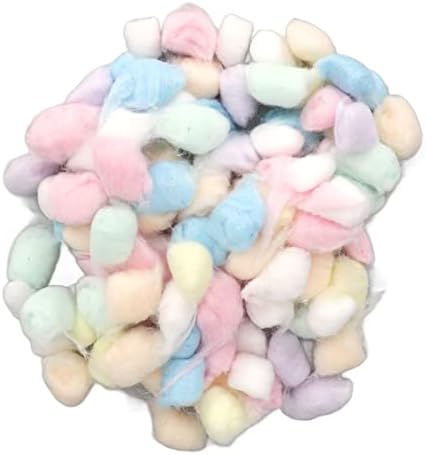 Hamster Cotton Winter Warm Soft Small Animal Bedding Cotton for Hamster Syrian Hamster (Colorful)