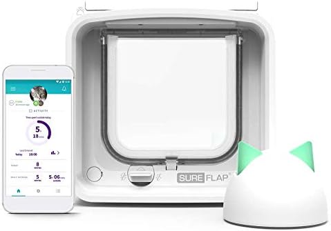 SureFlap Microchip Pet Door Connect Without Hub - Flap Opening is 6 3/4 inches by 7 inches