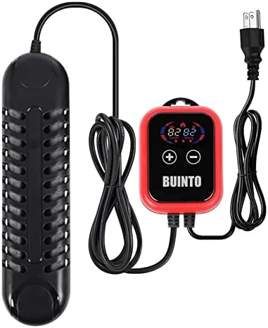 Fish Tank Heater. Aquarium Heater. Small Pond Heater. 800W. 1200W Double-Tube Heating, Energy Saving and Power Saving. Suitable for Freshwater and Saltwater Aquariums (1200W)