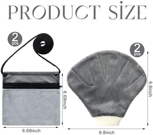 4 Pcs Sugar Glider Bonding Pouch Mitt, Bite Proof Carry Bag