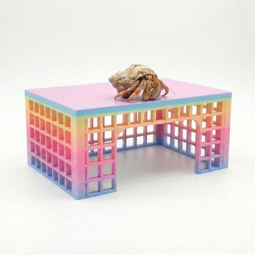 Hermit Crab Hideout, Stackable Climbing Platform Habitat Decor