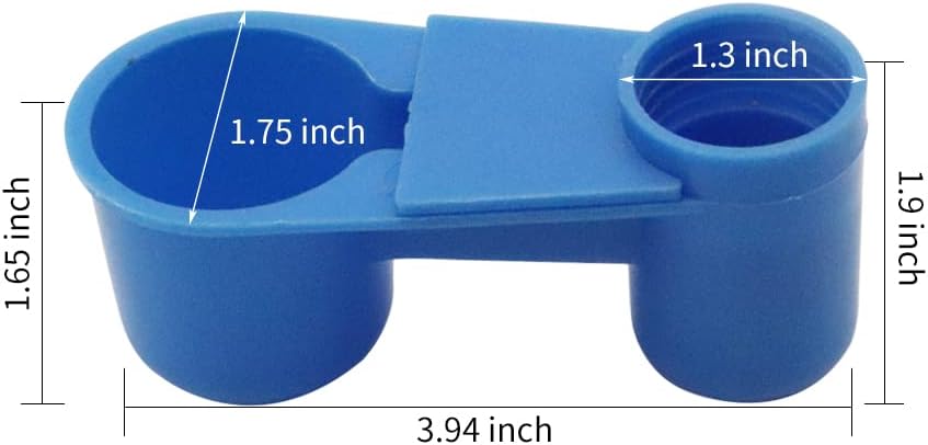 12Pcs Automatic Bird Waterer Cups Poultry Waterer Cage Feeder