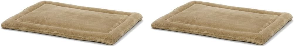 MidWest Homes for Pets Intermediate QuietTime Taupe Micro Terry Pet Bed, Ultra-Soft & Cushioned Crate Pad for 36-inch Crates, Machine Washable